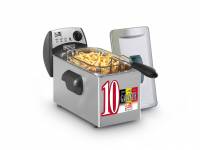 FRITEL Starter FR 1355 - Fritureapparat - 3 liter - 2200 W - rustfrit stål